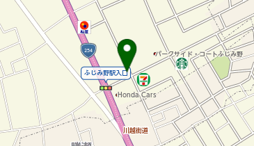 [EV]トヨタカローラ新埼玉(株) ふじみ野店の地図画像