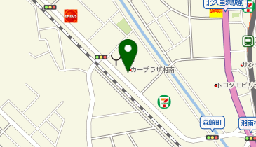 [EV]カープラザ湘南(株) 横須賀店の地図画像