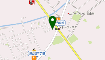 [EV]トヨタカローラ新埼玉(株) 狭山台店の地図画像