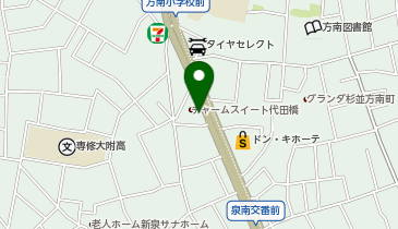 [EV]トヨタモビリティ東京(株) 代田橋店 (東京カローラ)の地図画像