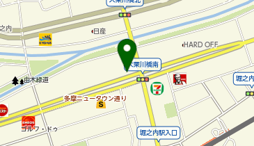 [EV]トヨタS&D西東京(株) 堀之内店 (西東京カローラ)の地図画像