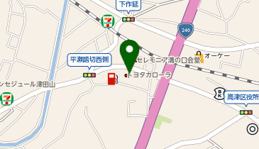 [EV]ウエインズトヨタ神奈川(株) 溝ノ口店 (カローラ神奈川)の地図画像