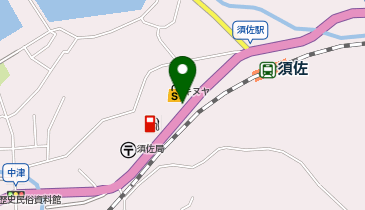 [EV](有)須佐自動車整備工場 ロータス須佐の地図画像