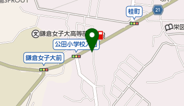 [EV]ウエインズトヨタ神奈川(株) 大船公田店 (カローラ神奈川)の地図画像