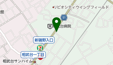 [EV]ウエインズトヨタ神奈川(株) ひまわり座間店 (カローラ神奈川)の地図画像