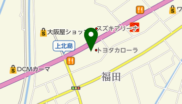 [EV]トヨタカローラ富山(株) 高岡インター店の地図画像