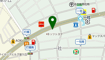 [EV]ネッツトヨタ中部(株) プラザ一社の地図画像