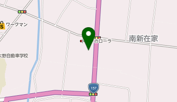 [EV]トヨタカローラ福井(株) 大野店の地図画像