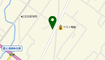 [EV]甲斐日産自動車(株) 富士吉田店の地図画像