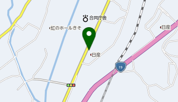 [EV]NTPトヨタ信州(株) 木曽店 (カローラ南信)の地図画像
