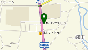 [EV]NTPトヨタ信州(株) 鎌田店 (カローラ南信)の地図画像