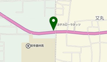 [EV]トヨタカローラネッツ岐阜(株) カローラ北方店の地図画像