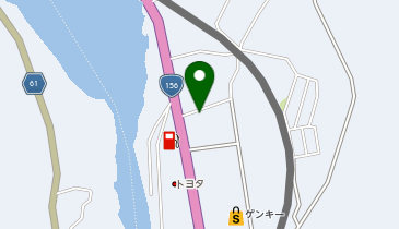 [EV]トヨタカローラネッツ岐阜(株) 郡上店の地図画像