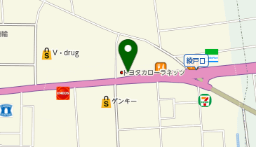 [EV]トヨタカローラネッツ岐阜(株) カローラ垂井店の地図画像