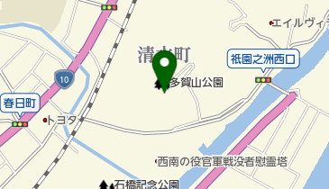 公衆トイレの地図画像