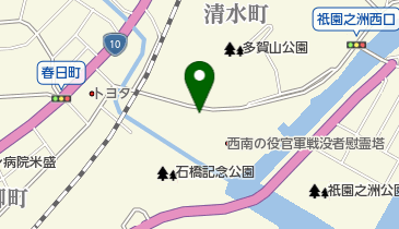 公衆トイレの地図画像