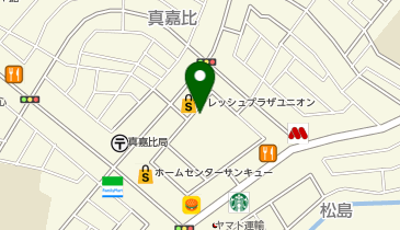 公衆トイレの地図画像