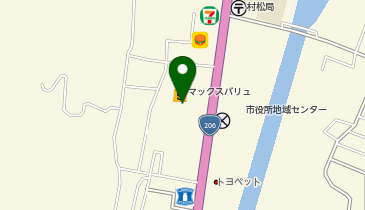 公衆トイレの地図画像