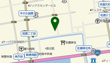 公衆トイレの地図画像
