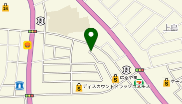 公衆トイレの地図画像