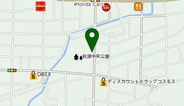 公衆トイレの地図画像