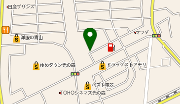 公衆トイレの地図画像