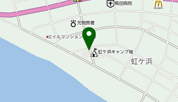 公衆トイレの地図画像