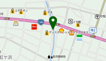 公衆トイレの地図画像