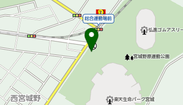 公衆トイレの地図画像