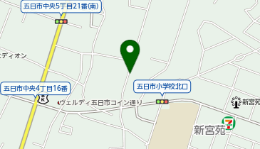 公衆トイレの地図画像