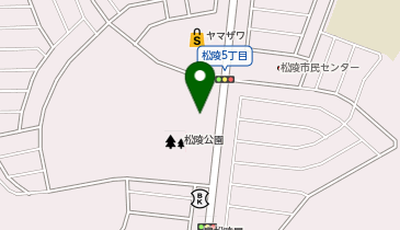 公衆トイレの地図画像