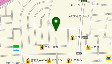 公衆トイレの地図画像