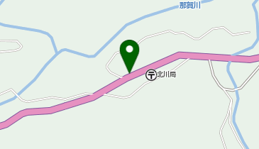 木頭北川公衆トイレの地図画像