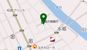 公衆トイレの地図画像