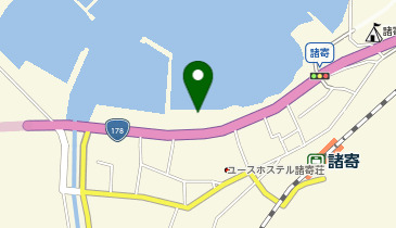 諸寄漁港公衆トイレの地図画像