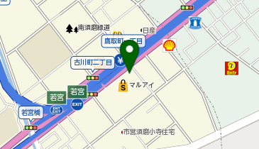 公衆トイレの地図画像