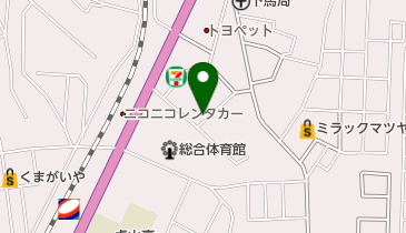 公衆トイレの地図画像