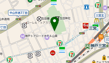 公衆トイレの地図画像