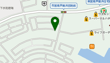 公衆トイレの地図画像