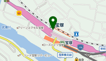 公衆トイレの地図画像
