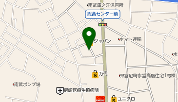 公衆トイレの地図画像
