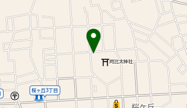 公衆トイレの地図画像