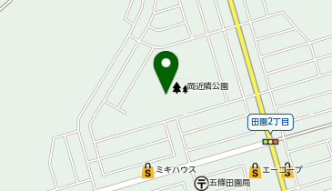 公衆トイレの地図画像