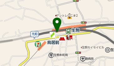 公衆トイレの地図画像