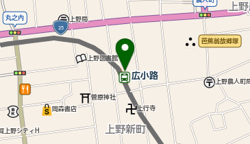 公衆トイレの地図画像