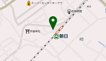 公衆トイレの地図画像