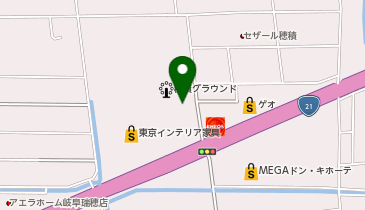 公衆トイレの地図画像