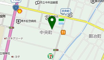 公衆トイレの地図画像