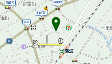 公衆トイレの地図画像