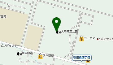 公衆トイレの地図画像